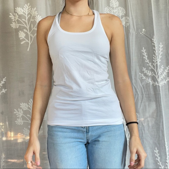 White lululemon workout tank - Picture 2 of 3